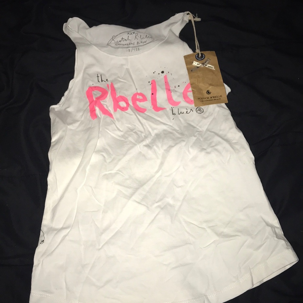 Scotch R'Belle White Shirt